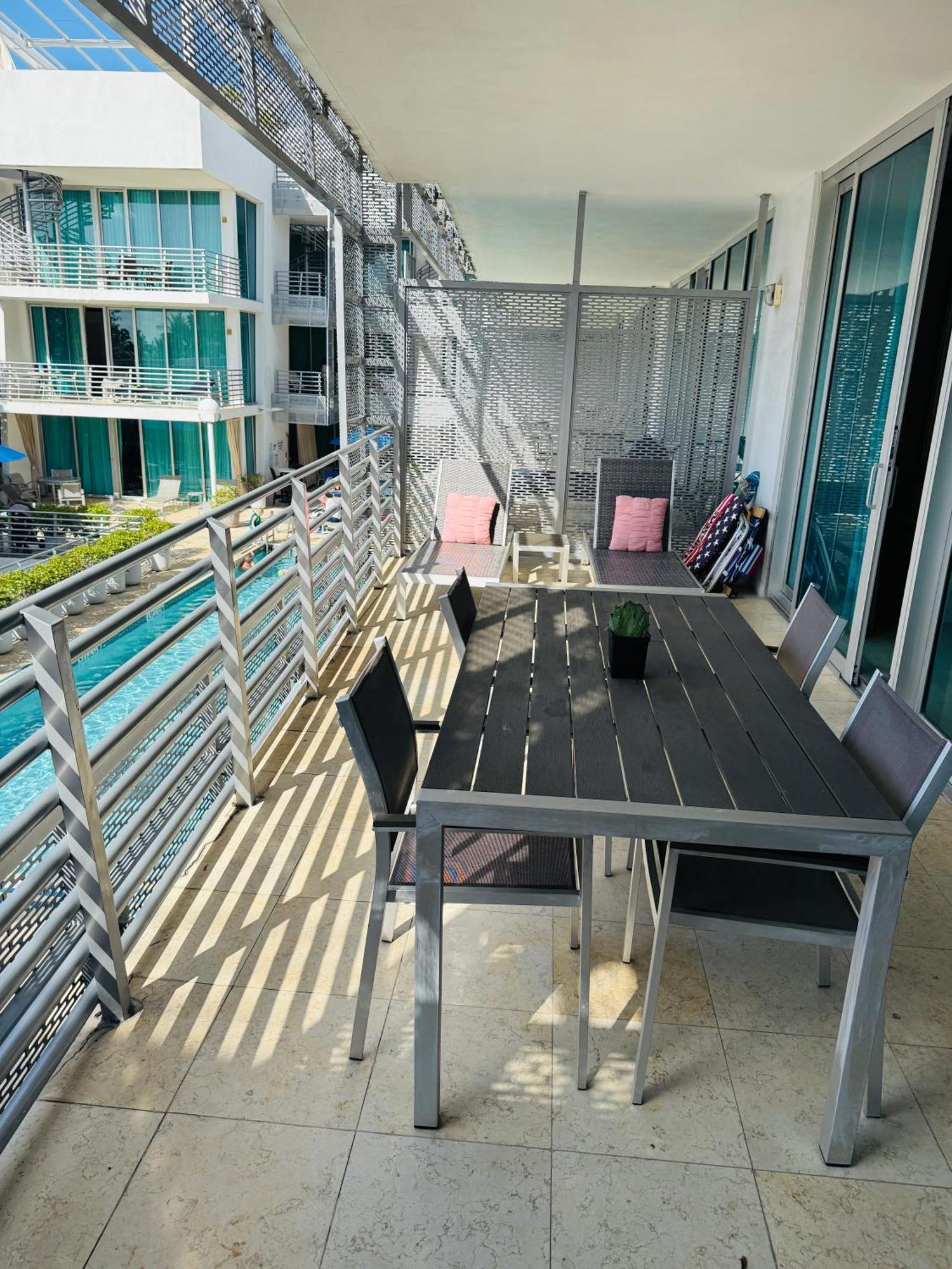 Apartment At De Soleil Hotel On Ocean Drive Miami Beach Bagian luar foto